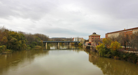 Río Ebro, Logroño, España