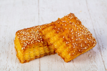 Sweet tasty hot coockies