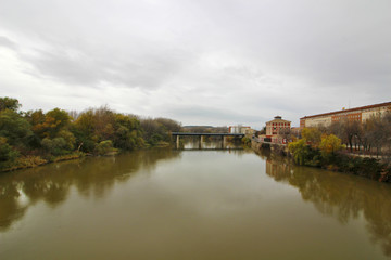 Río Ebro, Logroño, España