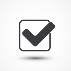 Check box icon., JPEG, Picture, Image, Logo, Sign, Design, Flat, App, UI, Web, Art,, Solid Style