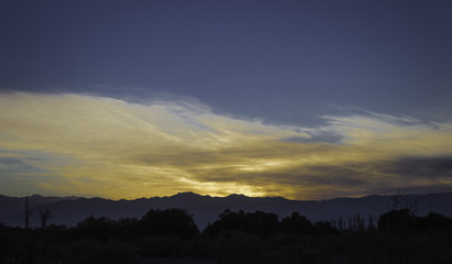 atardecer