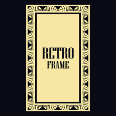 Art Deco Frame