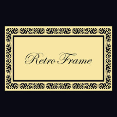 Art Deco Frame