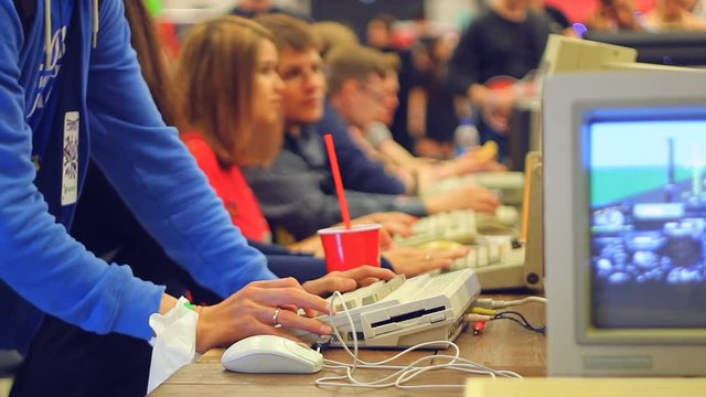 Computer Specialist Tests New Developments At IT Conferention