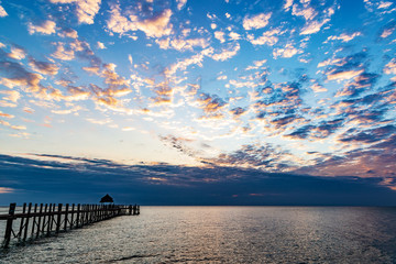 Zanzibar Island in Tanzania at evening. Zanzibar is a semi-autonomous region of Tanzania in East Africa.
