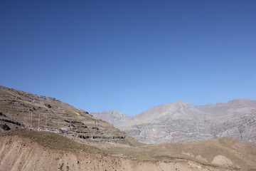 Fototapeta na wymiar Valle Nevado 