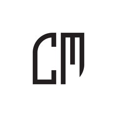 two letter monogram logo