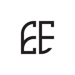 two letter monogram logo