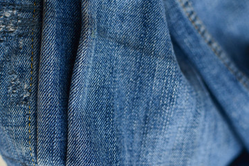 Naklejka premium The Denim Fabric