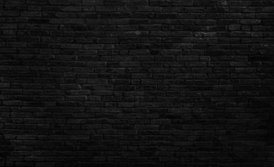 Old black brick wall texture background,brick wall texture for for interior or exterior design...
