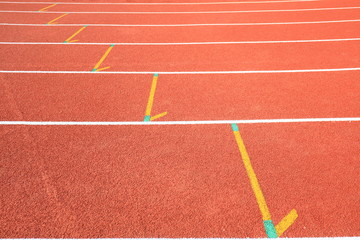 Fototapeta premium sports ground，A close-up