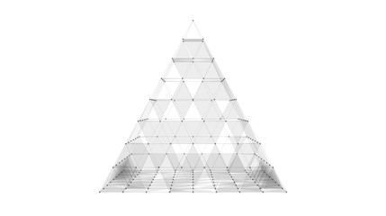 Geometric pyramid