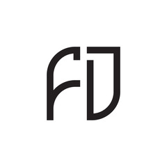 two letter monogram logo