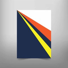 Modern Vector abstract book cover template. Vector of modern abstract background
