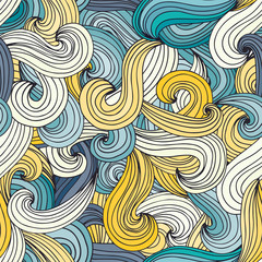 Fototapeta na wymiar Waves Pattern
