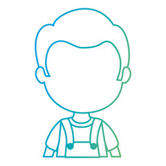 cute and little boy character