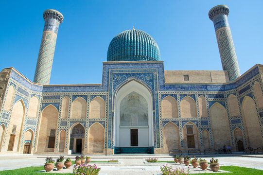 Gur-e-Amir at Samarkand Uzbekistan