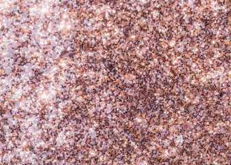 Rose gold glitter texture pink red sparkling shiny wrapping paper background for Christmas holiday seasonal wallpaper decoration, greeting and wedding invitation card design element