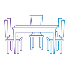 table dinning room with chairs