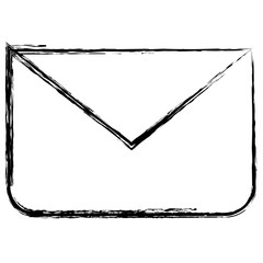 Fototapeta premium envelope mail isolated icon