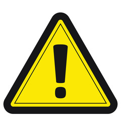 Danger sign, Danger icon, warning attention hazard sign, vector illustration