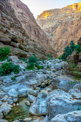 Wadi Shab - Near Sur, Sultanate of Oman
