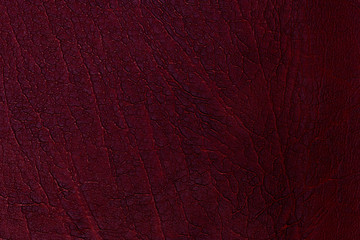 Red leather texture background.