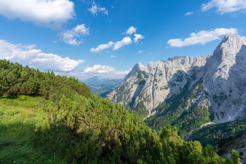 Kaiserbachtal Weg zum Stripsenjochhaus