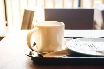 After drink coffee and cake