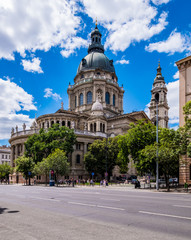 Fototapeta na wymiar Bazylika św. Stefana w Budapeszcie