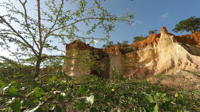 hells kitchen canyon in marafa in kenya
