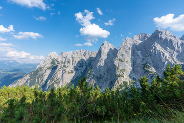 Obraz premium Kaiserbachtal Weg zum Stripsenjochhaus