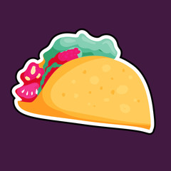 Mexican tacos sign