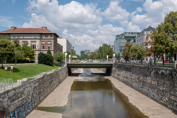 Donaukanal, Wien, Österreich, 2018
