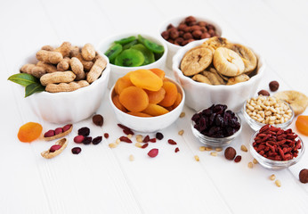Mixed dried fruits