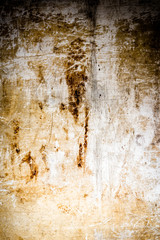 Fototapeta premium Photo of Old, rusty, scratched metal surface, perfect for a background
