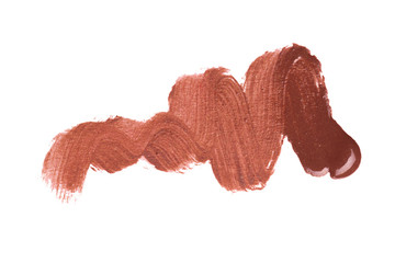 lipstick on white background