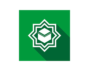 holy place muslim islam muslim religion spirituality religious image vector icon