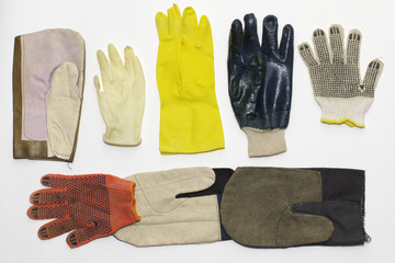 assorted working protective glove