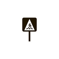 pedestrian icon. flat design
