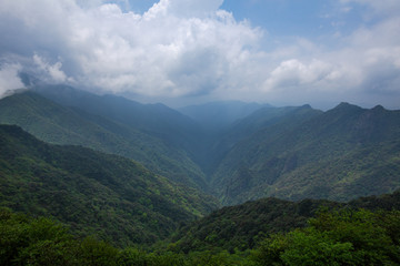 Naklejka premium Mount fanjing in guizhou china