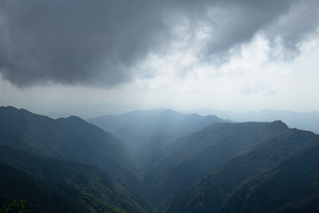 Mount fanjing in guizhou china