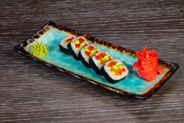 Appetizing yasai roll