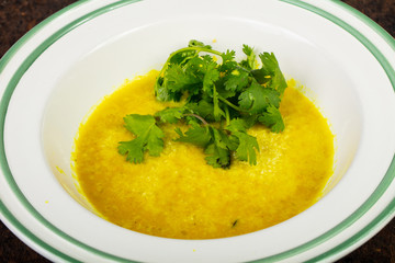 Delicious lentil soup
