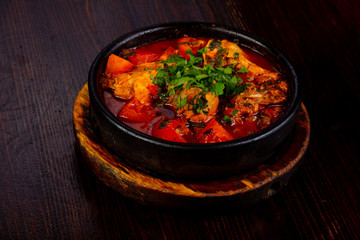 Georgian cuisine Chahohbili