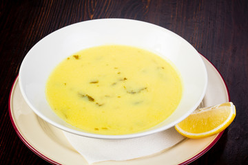 Georgian soup chihirtma