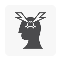 stressed emotion icon