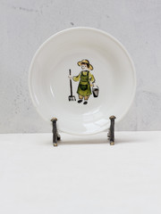 assiette jardinier