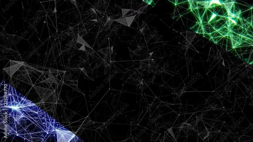 Poster the colored corners of the structure with a bright transition. interaction of structures. network op