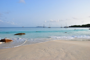Obraz na płótnie Canvas Anse Lazio beach, Seychelles